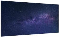 Mivali Taglou cu galaxie, dintr-o bucată 100x50 cm pe sticlă (V020327V10050GD)