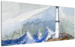 Mivali Tablou cu pictura farului, dintr-o bucată 120x50 cm (V020722V12050)