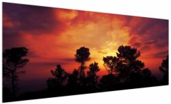 Mivali Tablou apus de soare, dintr-o bucată 250x125 cm (V021532V250125)