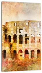 Mivali Tablou - Pictură digitală, Colosseum, Roma, Italia, dintr-o bucată 20x30 cm (V023160V2030)
