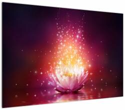 Mivali Tablou cu floare de lotus, dintr-o bucată 100x70 cm (V020720V10070)