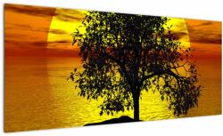 Mivali Tablou - Silueta copacilor, dintr-o bucată 100x40 cm (V022604V10040)
