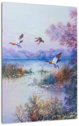 Mivali Tablou - Sosirea toamnei, pictură în ulei, dintr-o bucată 30x40 cm (V023324V3040)