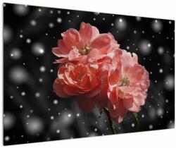 Mivali Tabloucu floare roz, dintr-o bucată 120x80 cm (V020471V12080)