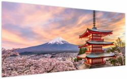 Mivali Tablou - Fuji, Japonia, dintr-o bucată 120x50 cm (V023908V12050)