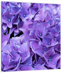 Mivali Tablou cu flori violete, dintr-o bucată 30x30 cm (V020806V3030)
