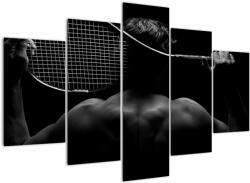 Mivali Tablou - Jucătorul de tenis, din cinci bucăți 150x105 cm (V023450V150105)
