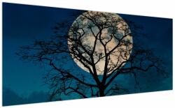 Mivali Tablou copacului cu lună plină, dintr-o bucată 200x100 cm (V021355V200100)