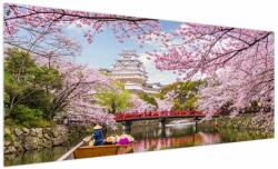 Mivali Tablou cu cireș japonez, dintr-o bucată 250x125 cm (V020346V250125)