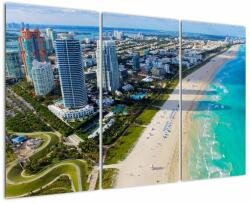 Mivali Tablou - Miami, Florida, din trei bucăți 120x80 cm (V022482V120803PCS)
