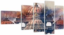 Mivali Tablou - Akshardham, New Delhi, India, din cinci bucăți 110x60 cm (V023012V11060)