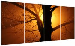 Mivali Tablou cu copac în apus de soare, din patru bucăți 160x80 cm (V020431V16080)