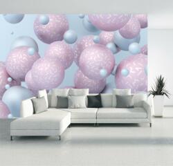Mivali Fototapet - Abstract sfere pastel, vlies, 98x68 cm (T100187TQ2)