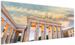 Mivali Tablou - Poarta Brandenburg, Berlin, Germania, dintr-o bucată 250x125 cm (V023107V250125)