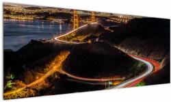 Mivali Tablou - Golden Gate Bridge, dintr-o bucată 145x58 cm (V021510V14558)