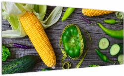 Mivali Tablou cu legume, dintr-o bucată 100x40 cm (V020256V10040)