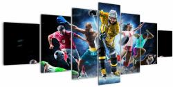 Mivali Tablou - Sport, din șapte bucăți 210x100 cm (V022991V210100)