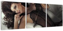 Mivali Tablou - Boudoir, atractiv, din trei bucăți 90x30 cm (V023388V9030)