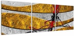Mivali Tablou abstract, din trei bucăți 120x40 cm (V022081V12040)