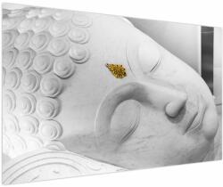 Mivali Tablou - Buddha alb, dintr-o bucată 150x100 cm (V023201V150100)