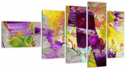 Mivali Tablou cu abstracție - pictura, din cinci bucăți 110x60 cm (V021289V11060)