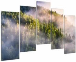 Mivali Tablou peisajului montan, din cinci bucăți 125x90 cm (V022170V12590)