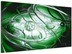 Mivali Tabloul abstract verde, dintr-o bucată 120x70 cm (V020071V12070)
