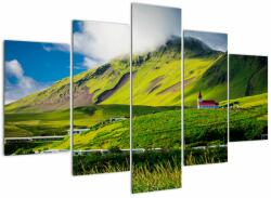 Mivali Tablou cu peisaj montan, din cinci bucăți 150x105 cm (V020281V150105)