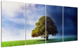 Mivali Tablou - Noapte și zi, din patru bucăți 160x80 cm (V022534V16080)