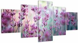 Mivali Tablou - Lavandă, din cinci bucăți 150x80 cm (V022328V150805PCS)