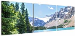 Mivali Tablou - Lac Alpin, din trei bucăți 150x50 cm (V022705V15050)