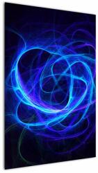 Mivali Tabloul cu ghem albastru abstract, dintr-o bucată 60x90 cm (V020135V6090)