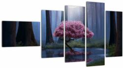 Mivali Tablou - Noapte magică, din cinci bucăți 110x60 cm (V022753V11060)