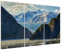 Mivali Tablou cu peisaj cu munții, din trei bucăți 120x80 cm (V021222V120803PCS)