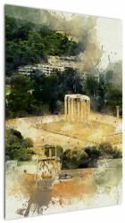 Mivali Tablou - Templul lui Zeus, Atena, Grecia, dintr-o bucată 60x90 cm (V022916V6090)