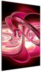 Mivali Tabloul cu fractali roz, dintr-o bucată 60x90 cm (V020065V6090)
