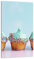 Mivali Tablou cu cupcakes, dintr-o bucată 20x30 cm (V021261V2030)