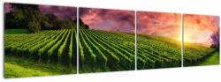 Mivali Tablou cu vie cu cerul color, din patru bucăți 160x40 cm (V020336V16040)