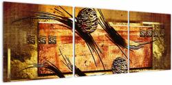 Mivali Tablou abstracției, din trei bucăți 120x40 cm (V022063V12040)