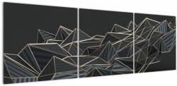 Mivali Tablou abstracției, din trei bucăți 150x50 cm (V022272V15050)