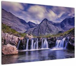 Mivali Tablou cu cascade, dintr-o bucată 100x70 cm (V020913V10070)