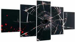 Mivali Tablou abstract - sticla spartă, din cinci bucăți 150x80 cm (V020818V150805PCS)