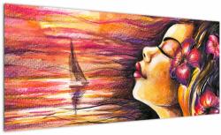 Mivali Tablou - Amintiri de vară, dintr-o bucată 100x40 cm (V023437V10040)