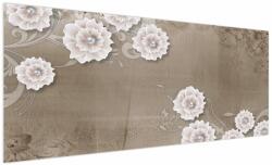 Mivali Tablou - Draperie cu flori, dintr-o bucată 250x125 cm (V022791V250125)
