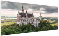 Mivali Tablou - Castelul pe stânci, dintr-o bucată 250x125 cm (V022692V250125)