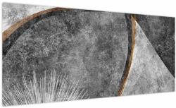 Mivali Tablou - Abstract beton, dintr-o bucată 100x40 cm (V024076V10040)