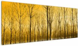 Mivali Tablou cu pădure în apus de soare, dintr-o bucată 145x58 cm (V020905V14558)
