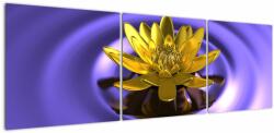 Mivali Tablou - Lotus, din trei bucăți 150x50 cm (V022263V15050)