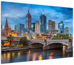 Mivali Tablou cu orașul Melbourne, dintr-o bucată 100x70 cm (V020715V10070)
