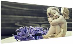 Mivali Tablou - Înger cu floare, dintr-o bucată 250x125 cm (V022984V250125)